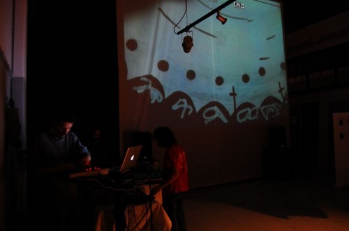 the donut universe — iink & Giovi's performance, music Cabiria