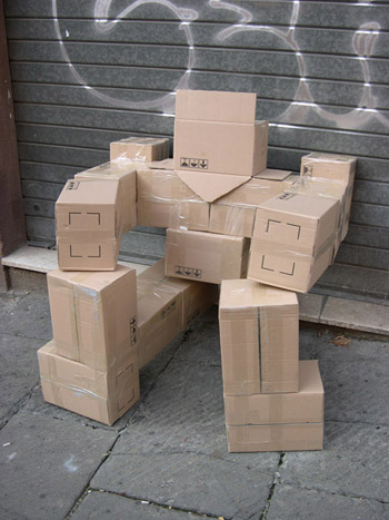 Fupete fupete irobo 2004 cardboard09 unshaped form